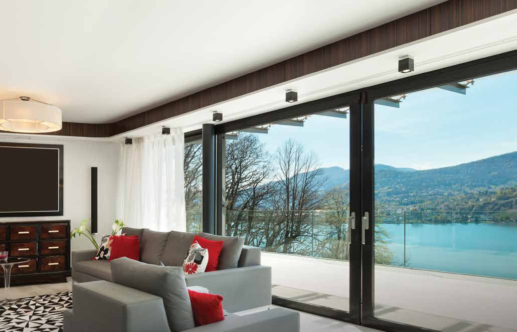 Sliding and lift-and-slide doors